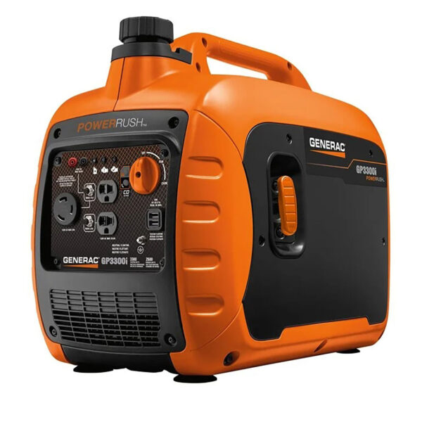 Generac GP3300i Portable Inverter Generator 3300 Watts, Gasoline